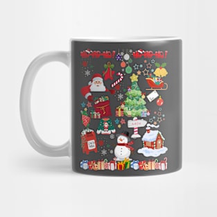 Colorful Christmas Design Mug